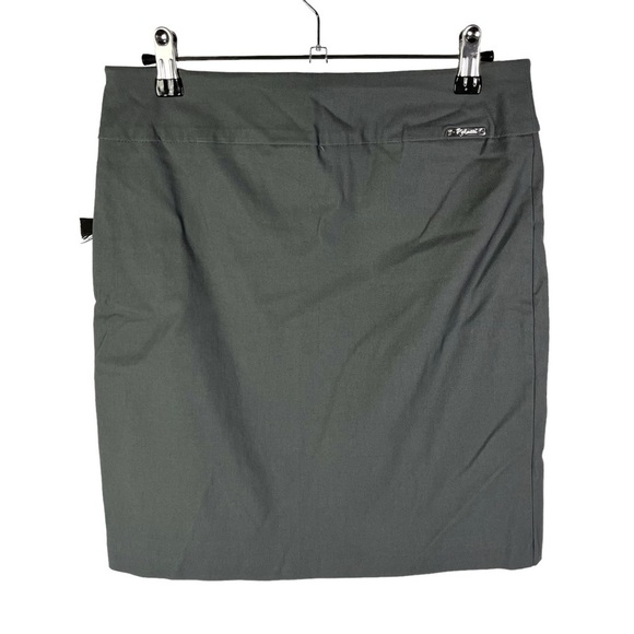 Rekucci Gray Comfort Perfect Stretch Pencil Skirt S - Picture 2 of 4